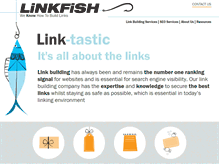 Tablet Screenshot of linkfishmedia.com